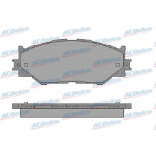 AC892381D AC Delco Комплект тормозных колодок, дисковый тормоз