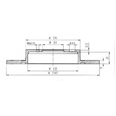 BDC3699 QUINTON HAZELL Тормозной диск