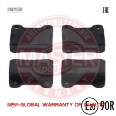 13046040432N-SET-MS MASTER-SPORT Комплект тормозных колодок, дисковый тормоз