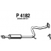 P4182 FENNO Средний глушитель выхлопных газов