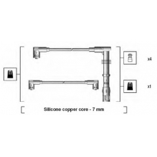 941175130754 MAGNETI MARELLI Комплект проводов зажигания