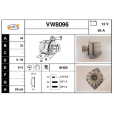 VW8096 SNRA Генератор