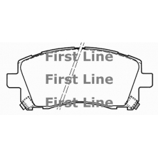 FBP3308 FIRST LINE Комплект тормозных колодок, дисковый тормоз