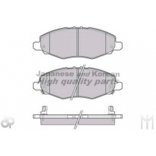 1080-8012 ASHUKI Комплект тормозных колодок, дисковый тормоз