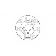DF1018 TRW Тормозной диск
