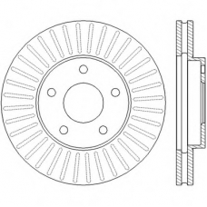 562441B BENDIX Тормозной диск