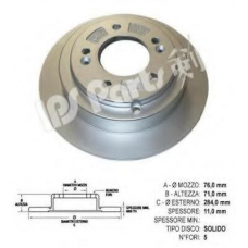 IBP-1K10 IPS Parts Тормозной диск