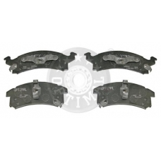 10160 OPTIMAL Комплект тормозных колодок, дисковый тормоз