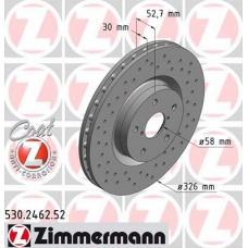 530.2462.52 ZIMMERMANN Тормозной диск