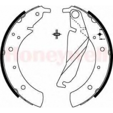 361369B BENDIX Комплект тормозных колодок