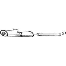 282-059 BOSAL Средний глушитель выхлопных газов