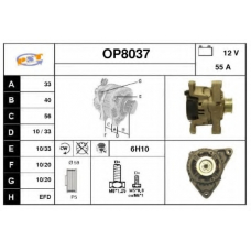 OP8037 SNRA Генератор