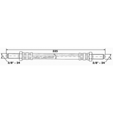 FBH6554 FIRST LINE Тормозной шланг