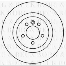 BBD5999S BORG & BECK Тормозной диск