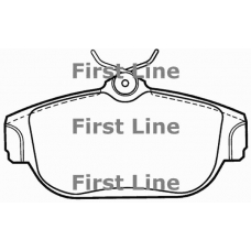 FBP1169 FIRST LINE Комплект тормозных колодок, дисковый тормоз