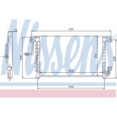 94033 NISSENS Конденсатор, кондиционер