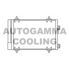 105586 AUTOGAMMA Конденсатор, кондиционер