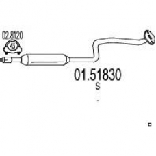 01.51830 MTS Средний глушитель выхлопных газов
