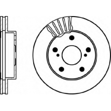 MDC903 MINTEX Тормозной диск