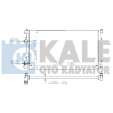 206600 KALE OTO RADYATOR Радиатор, охлаждение двигателя