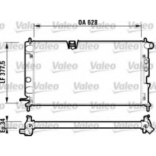 732347 VALEO Радиатор, охлаждение двигателя