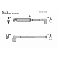 T273B TESLA Комплект проводов зажигания