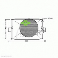 31-0533 KAGER Радиатор, охлаждение двигателя