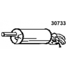 30733 MAPCO Глушитель выхлопных газов конечный