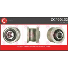 CCP90132 CASCO Ременный шкив, генератор