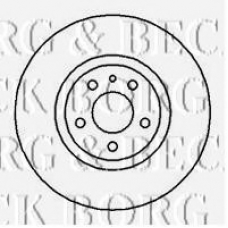 BBD4083 BORG & BECK Тормозной диск