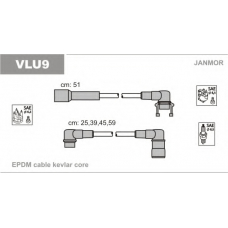 VLU9 JANMOR Комплект проводов зажигания