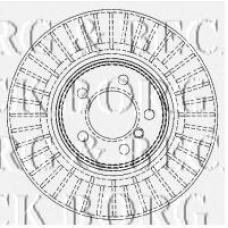 BBD5919S BORG & BECK Тормозной диск