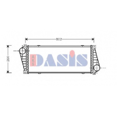 137320N AKS DASIS Интеркулер