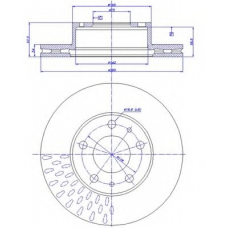 142.1491 CAR Тормозной диск