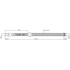 VBH825 MOTAQUIP Тормозной шланг