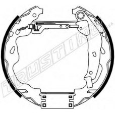 6309 TRUSTING Комплект тормозных колодок