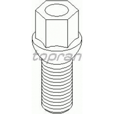 111 477 TOPRAN Болт для крепления колеса