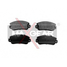 19-0482 MAXGEAR Комплект тормозных колодок, дисковый тормоз