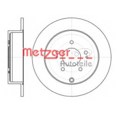 61098.00 METZGER Тормозной диск