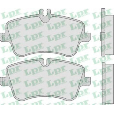 05P767 LPR Комплект тормозных колодок, дисковый тормоз