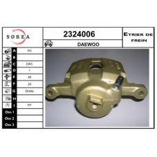 2324006 EAI Тормозной суппорт