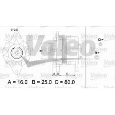 436547 VALEO Генератор