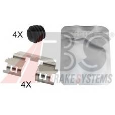 1810Q ABS Комплектующие, колодки дискового тормоза