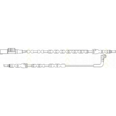8115 11045 TRISCAN Сигнализатор, износ тормозных колодок