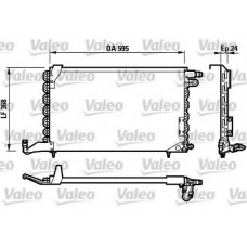 817298 VALEO Конденсатор, кондиционер