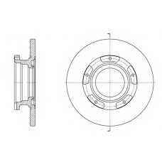 D61564.00 WOKING Тормозной диск