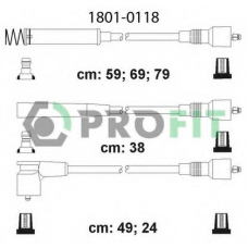 1801-0118 PROFIT Комплект проводов зажигания