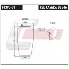 B2346 CASALS Кожух пневматической рессоры