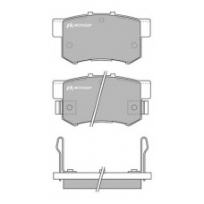 LVXL550 MOTAQUIP Комплект тормозных колодок, дисковый тормоз