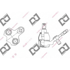 DB1000 DJ PARTS Несущий / направляющий шарнир